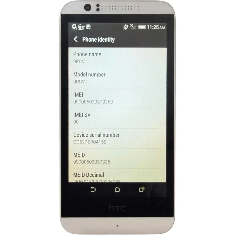 HTC Desire 510 0PCV1 8GB White Boost Mobile Android Smartphone Tested Working